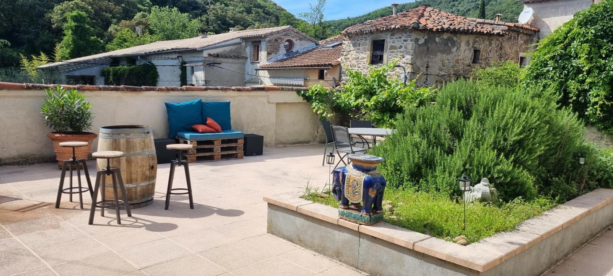 Chateau Meilhen Les Mages Exteriér fotografie